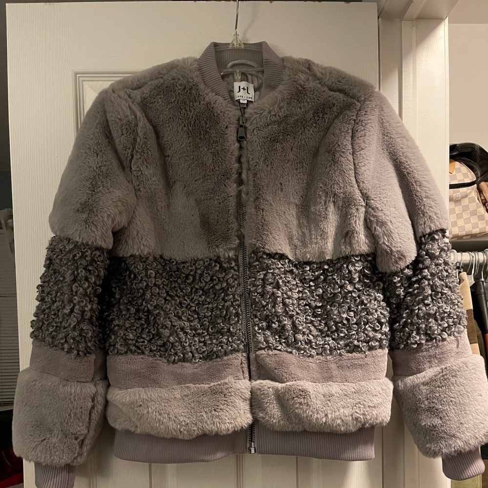 Bomber jacket tags removed but jacket is brand new